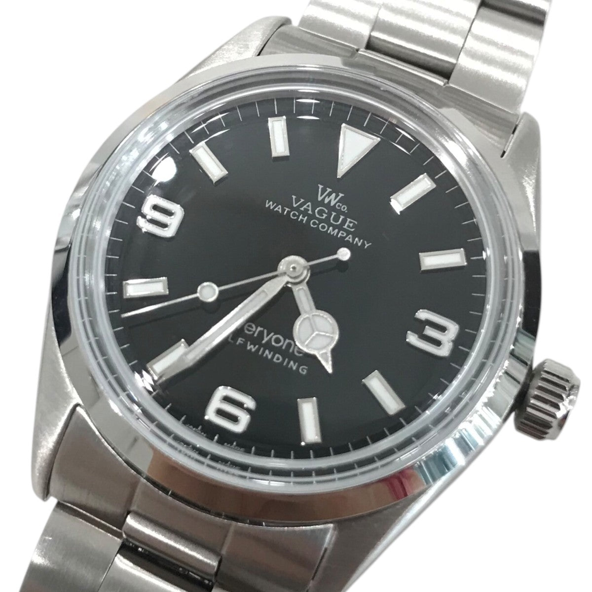everyone×VAGUE WATCH 「Time Travelerby VAGUEWATCHCO」自動巻き