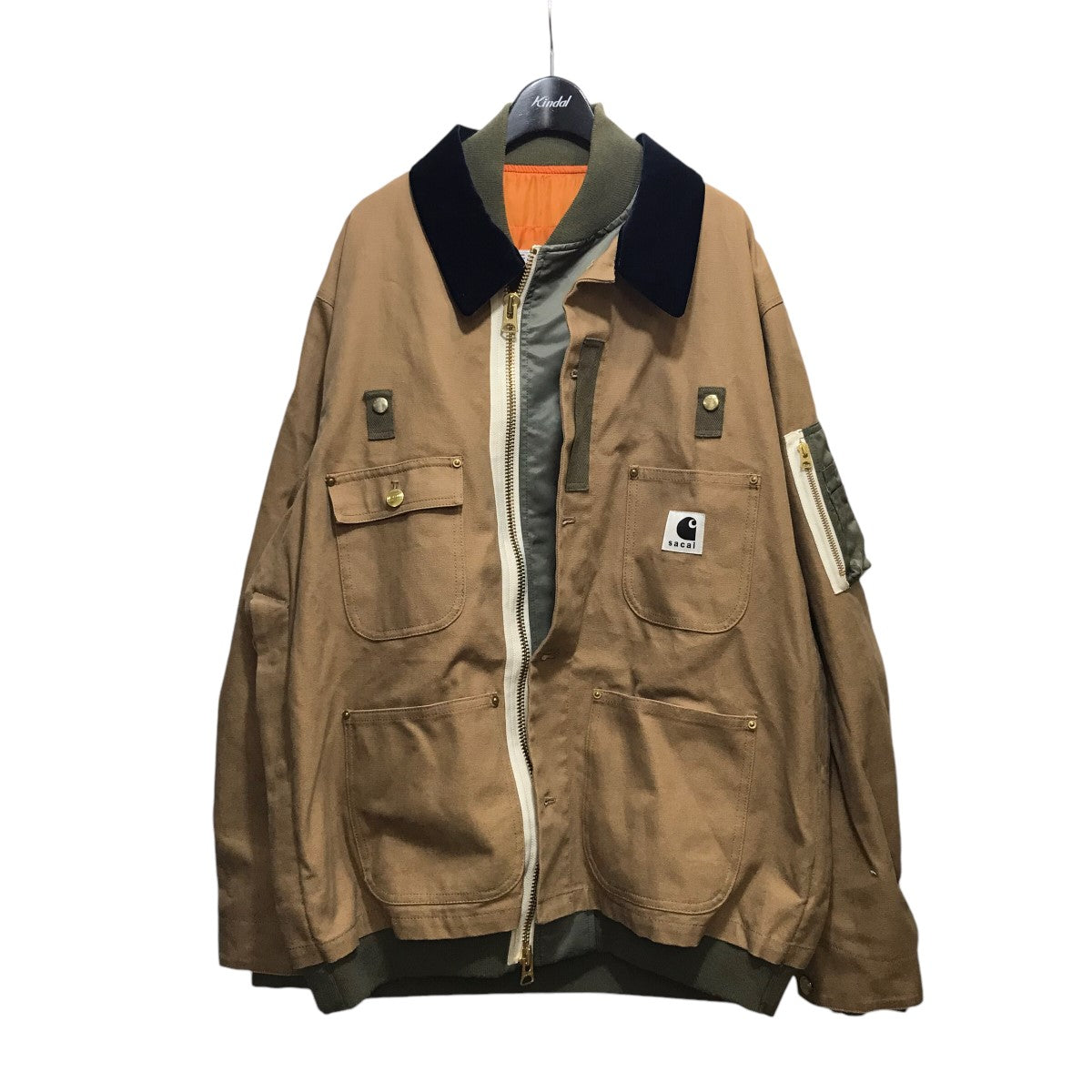 Carhartt WIP CanvasxMA-1 JK Michiganキャンバス MA-1 ジャケット