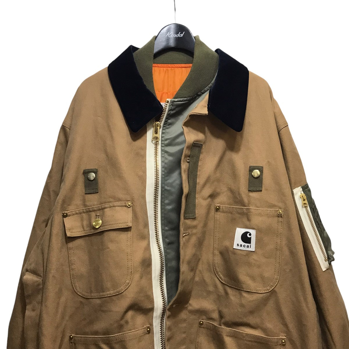 Carhartt WIP CanvasxMA-1 JK Michiganキャンバス MA-1 ジャケット