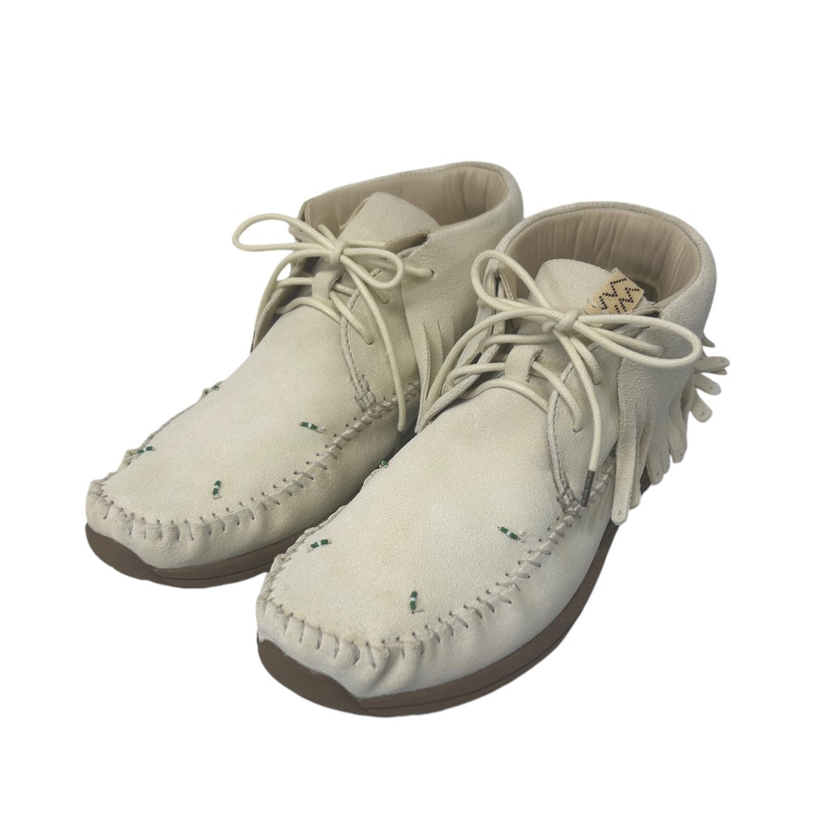 VISVIM(ビズビム) FBT SHAMAN-FOLKスウェードハイカットスニーカー ベージュ サイズ 11｜【公式】カインドオルオンライン  ブランド古着・中古通販【kindal】