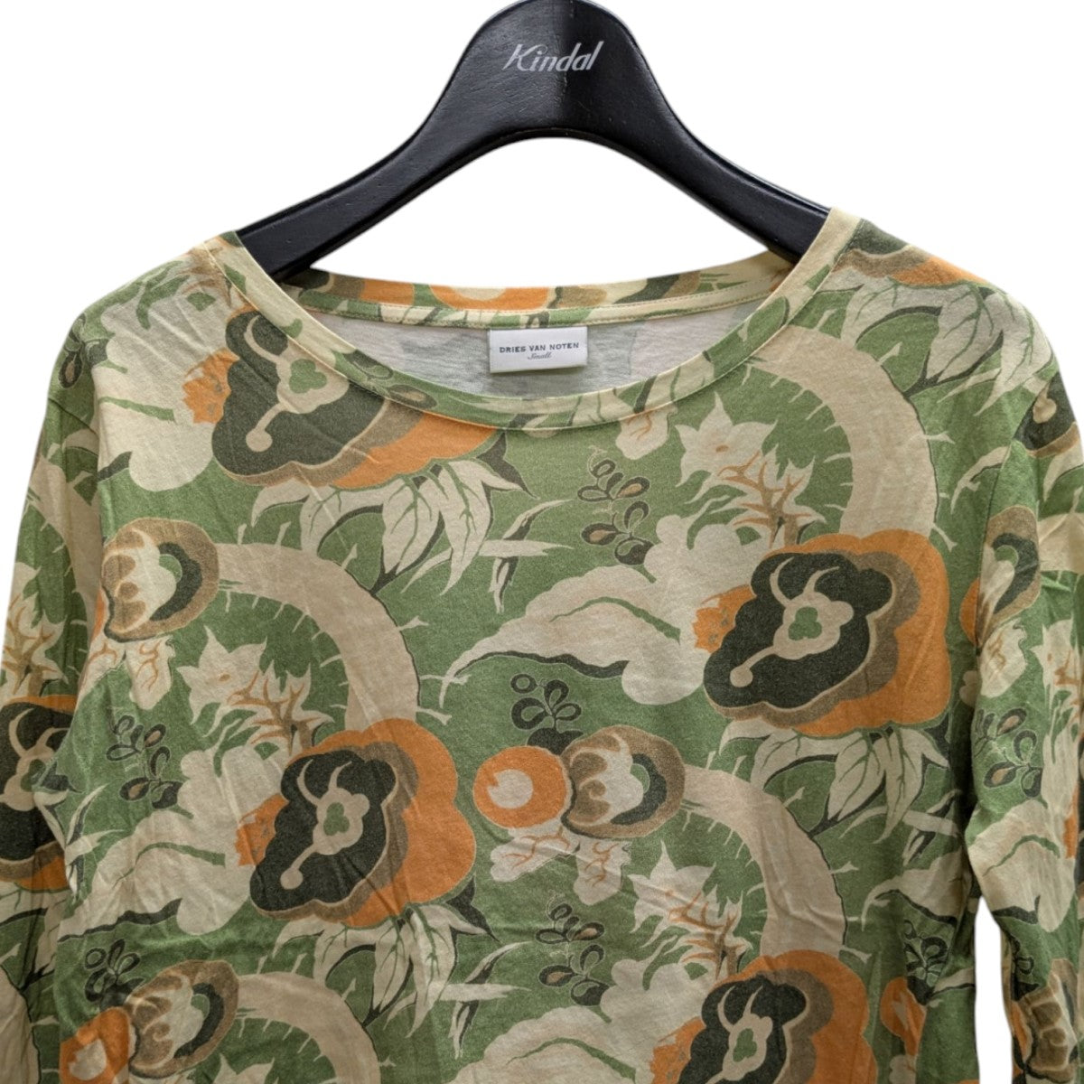 ドリスヴァンノッテン DRIES VAN NOTEN シワ加工シャツ 231-010726 ブラック サイズ：S DRIES VAN NOTEN ドリスヴァンノッテン シワ加工シャツ 231