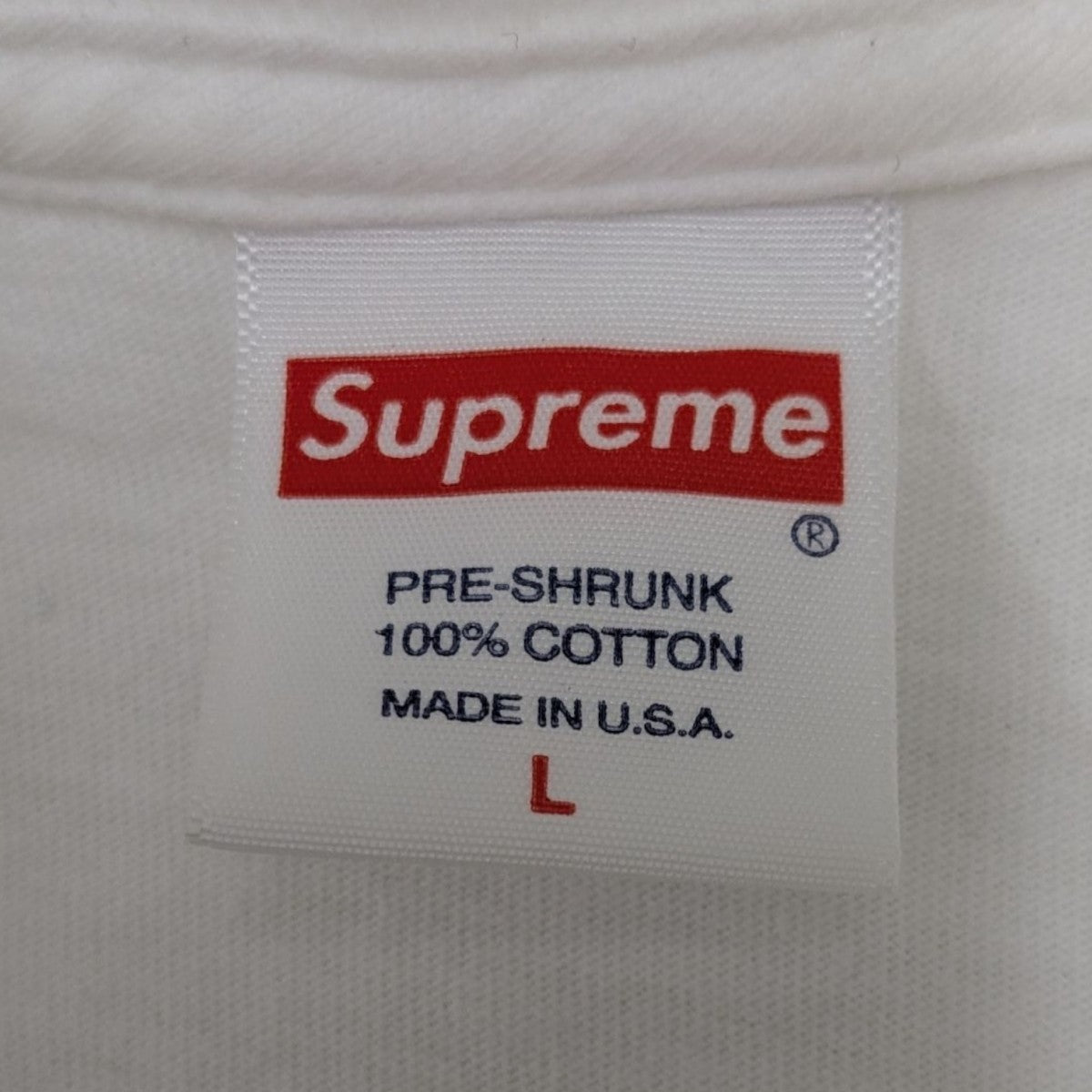 Supreme×THRASHER Multi Logo L S TeeプリントTシャツ ホワイト