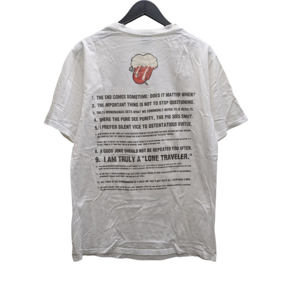 03SS カート期 NUMBER NINE メッセージ Tシャツ 03SS カート期 NUMBER NINE メッセージ Tシャツ - メルカリ