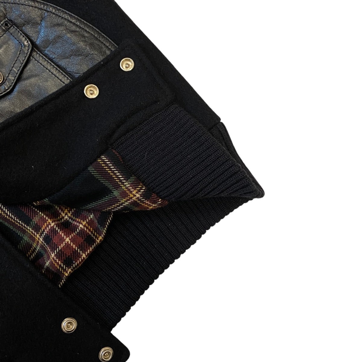 Schott(ショット) D POCKET VARSITY JACKETレザージャケット