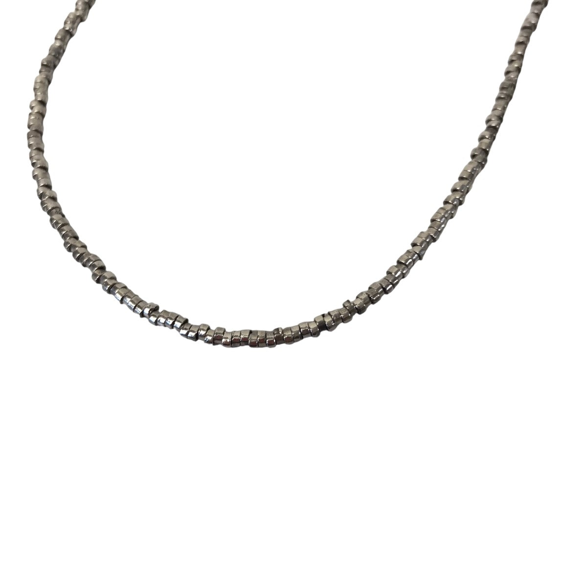 The Letters(ザレターズ) BEADS NECKLACE -SHORT-ビーズネックレス シルバー｜【公式】カインドオルオンライン  ブランド古着・中古通販【kindal】