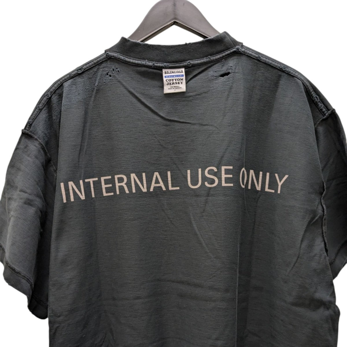balenciaga 17aw 半袖変形シャツ 38 BALENCIAGA バレンシアガ T's Fall Winter 2013-2014 半袖T