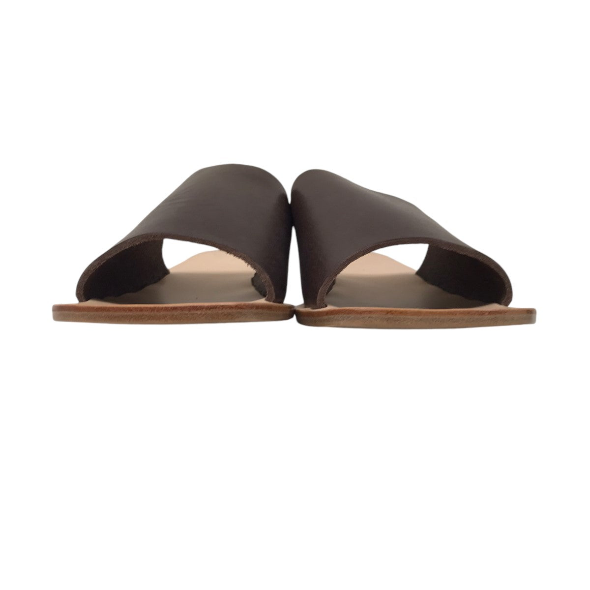 Hender Scheme(エンダースキーマ) VACHETTA SLIDEレザーサンダル