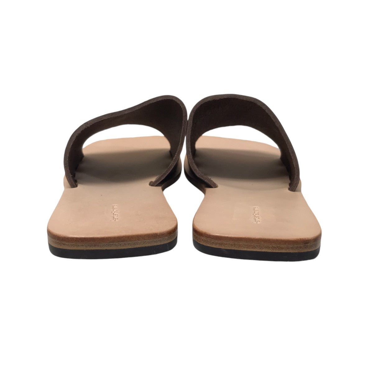 新品 Hender Scheme vachetta レザー スライド サンダル Hender Scheme(エンダースキーマ) VACHETTA SLIDEレザーサンダル