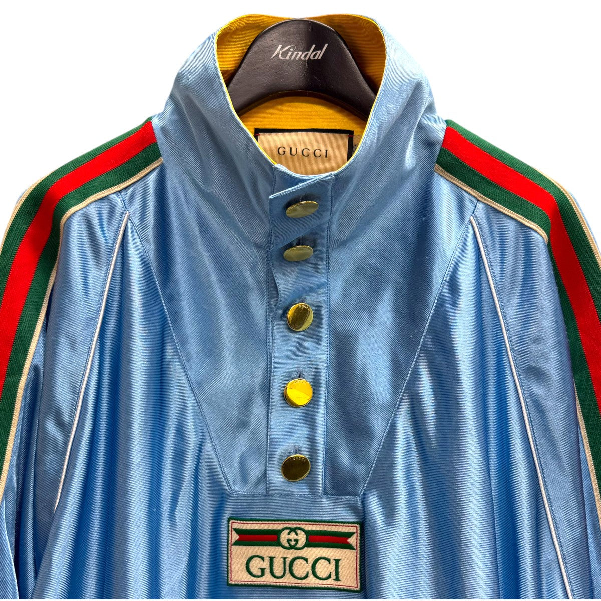 GUCCI(グッチ) アームラインフロントアノラックブルゾン 653372 XJDE6