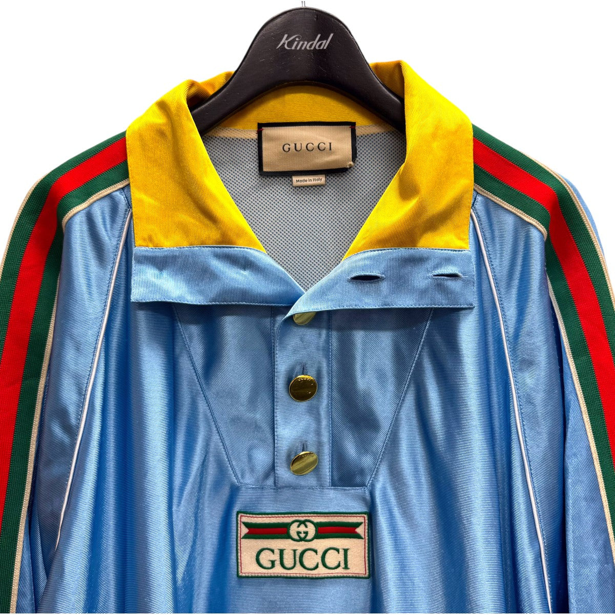 GUCCI アームラインアノラック　ブルゾン GUCCI(グッチ) アームラインフロントアノラックブルゾン 653372