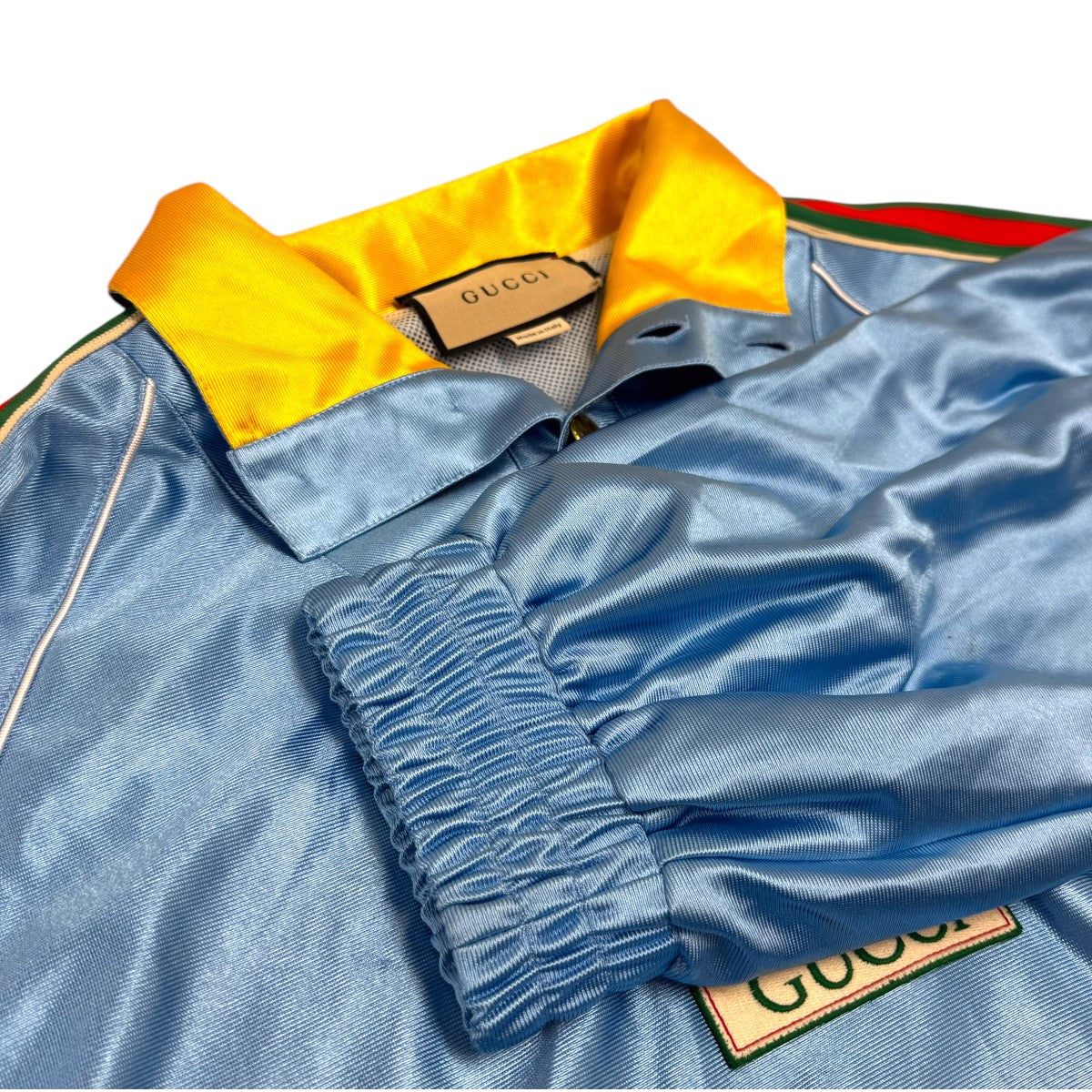 GUCCI(グッチ) アームラインフロントアノラックブルゾン 653372 XJDE6