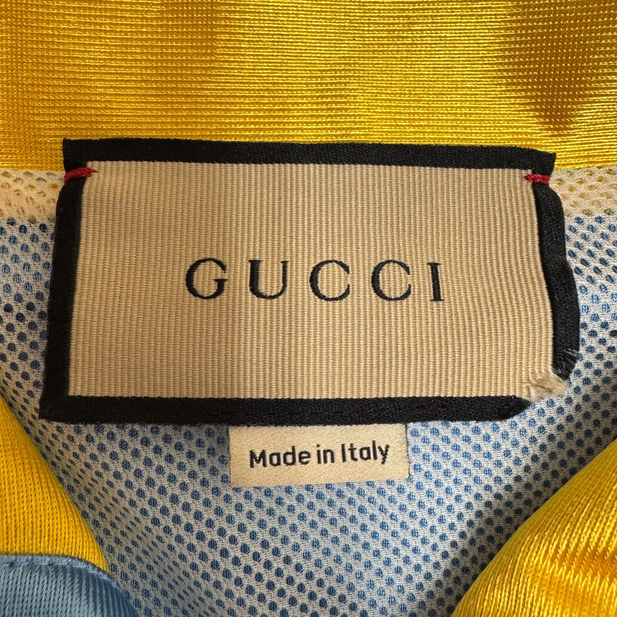 GUCCI(グッチ) アームラインフロントアノラックブルゾン 653372