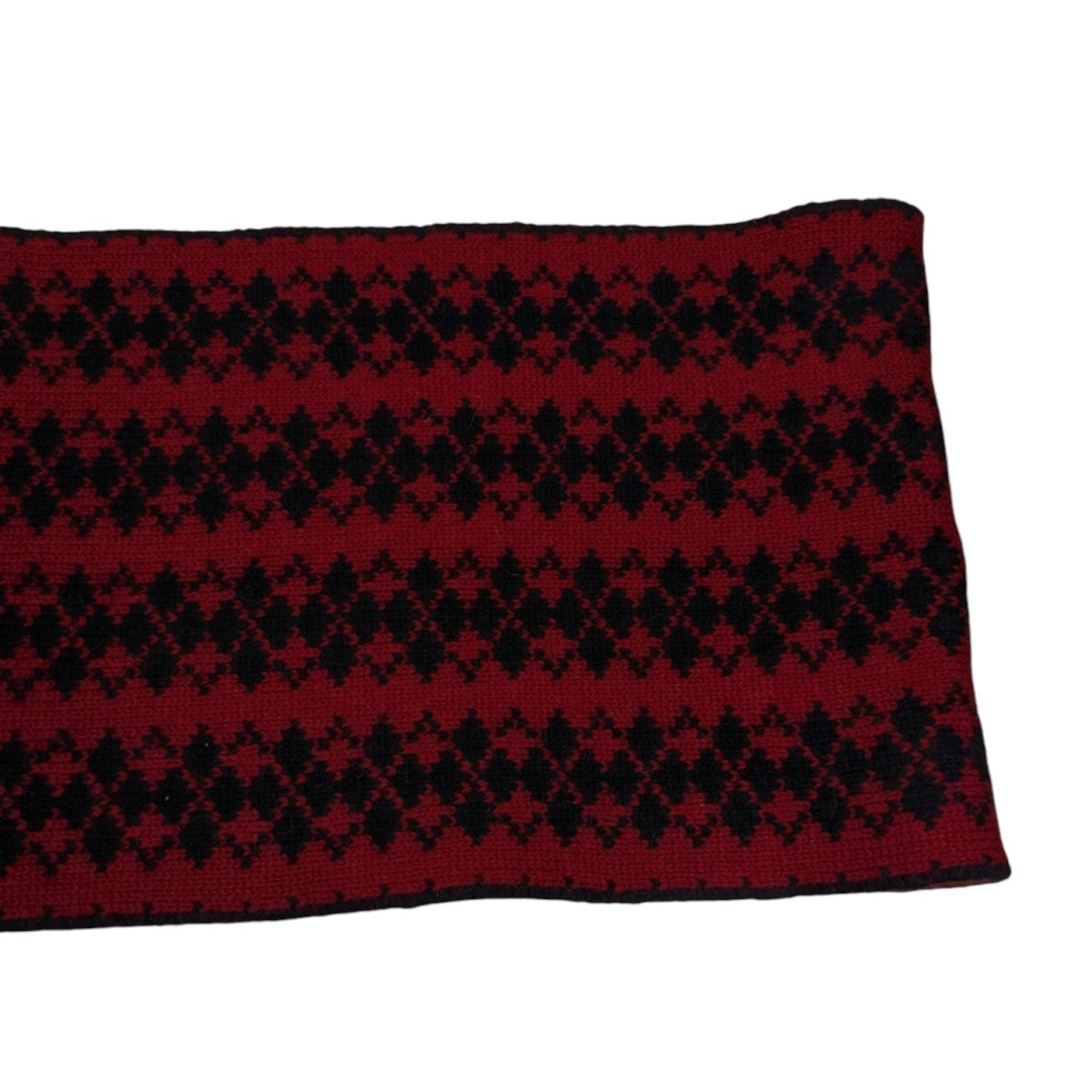 ERNEST W．BAKER(アーネスト ダブル ベイカー) マフラー レッド