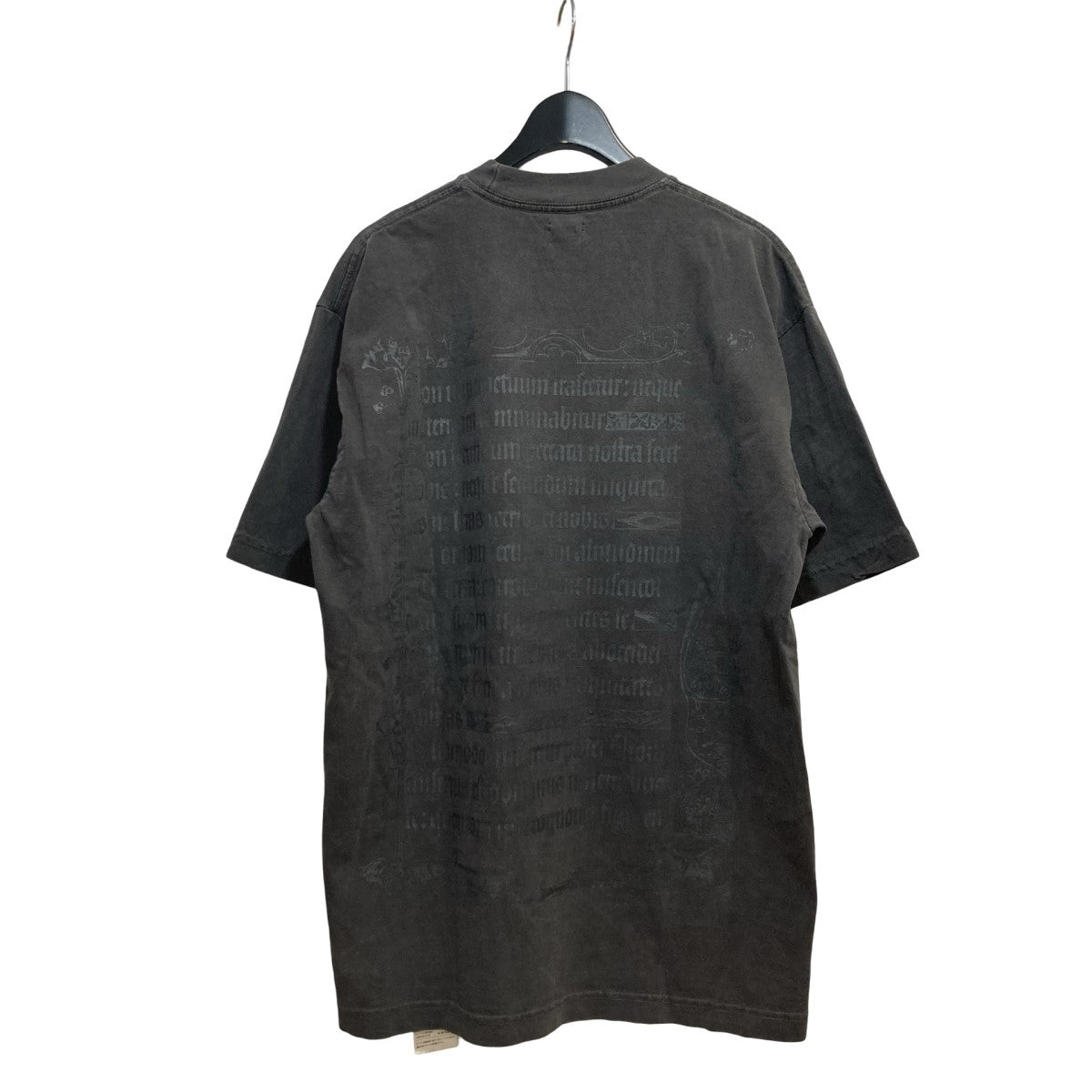 トップス LES SIX faith tee LES SIX レシス faith tee フロントプリントコットンTシャツ