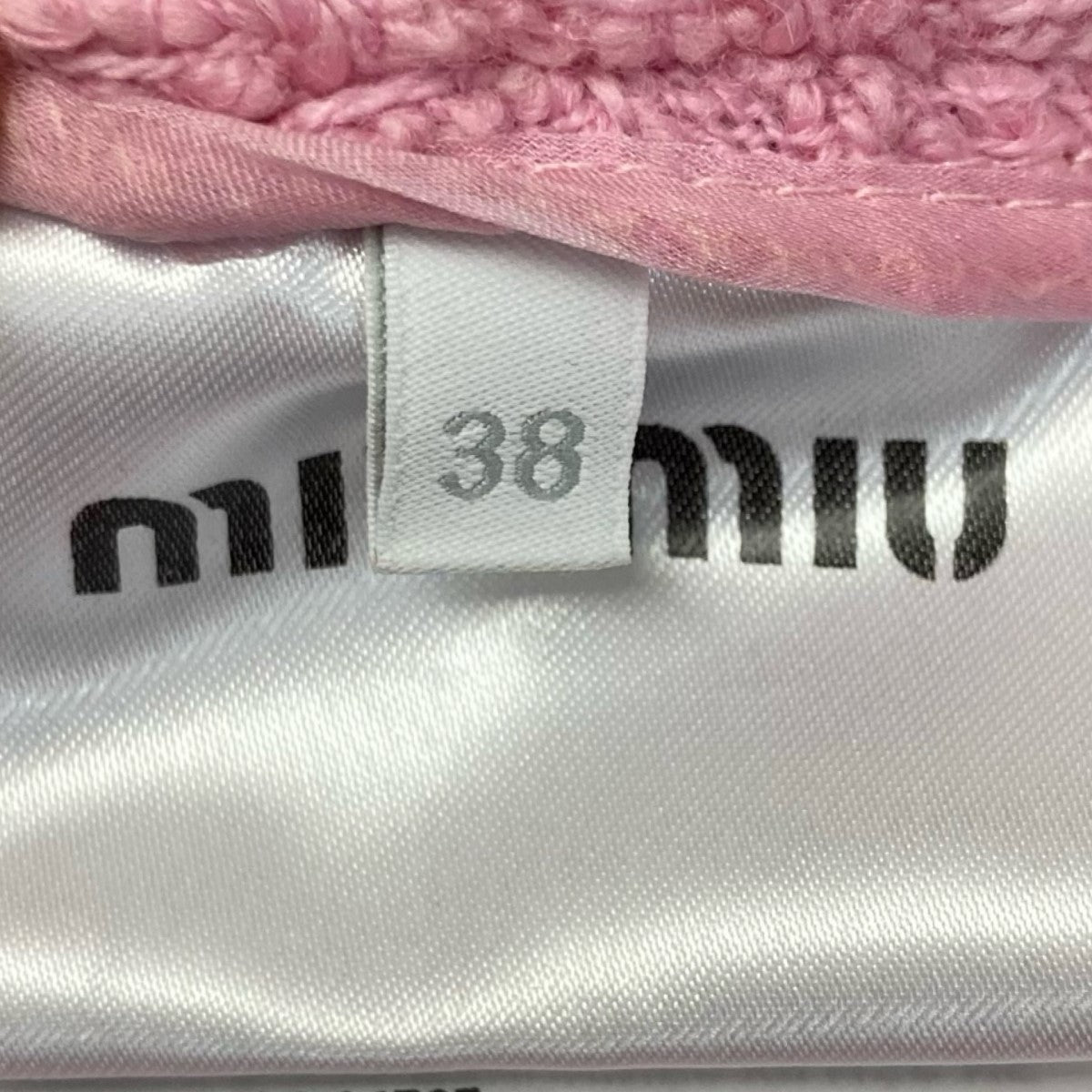 MIU MIU(ミュウミュウ) ツイードジャケットML853 11D1 ML853 MIU MIU(ミュウミュウ) ツイードジャケットML853 11D1 ML853