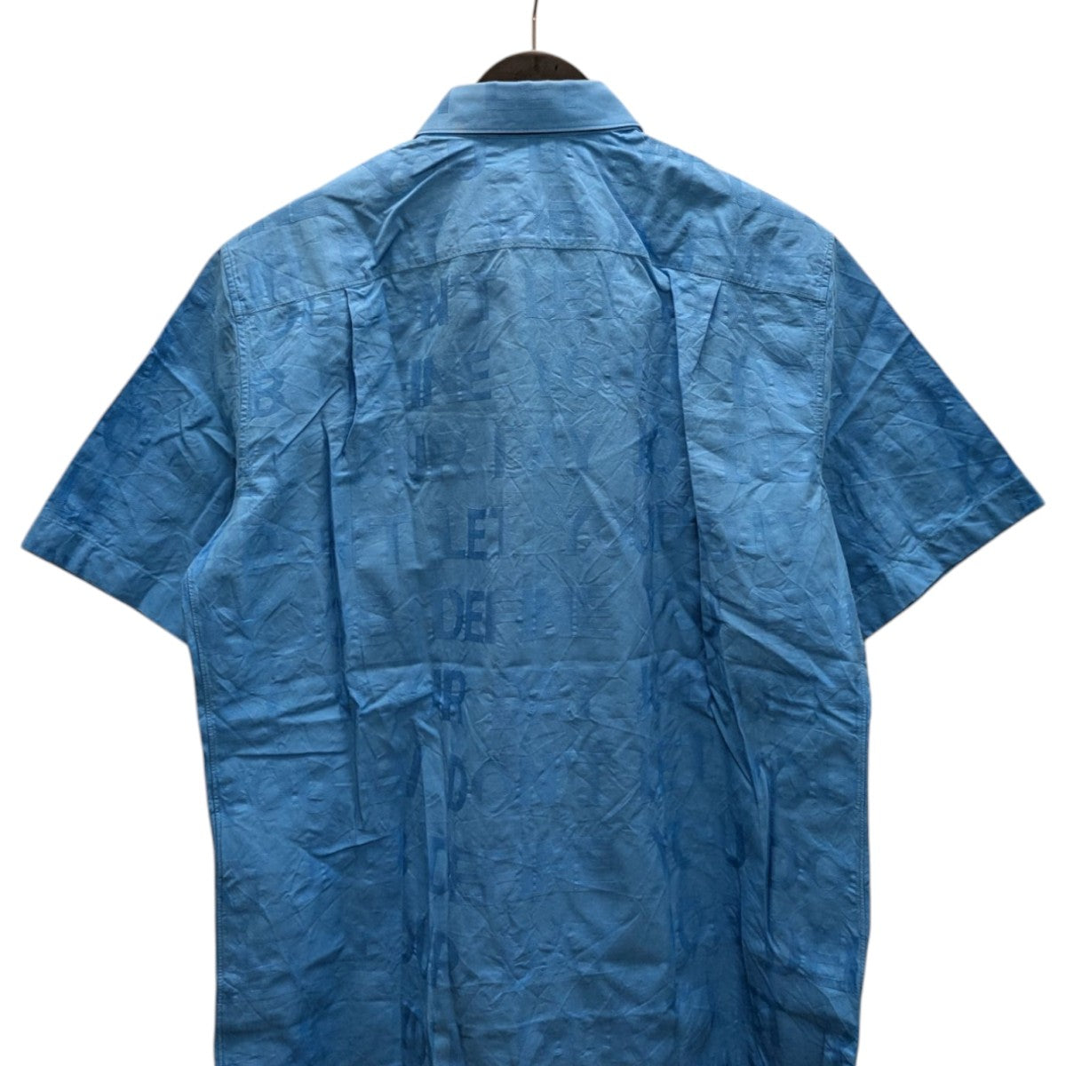 LOUIS VUITTON 21SS Short-Sleeved Tonal Letters Shirtショートスリーブ トーナルレターシャツ1A8XBN 古着・中古-5枚目のアイテム画像