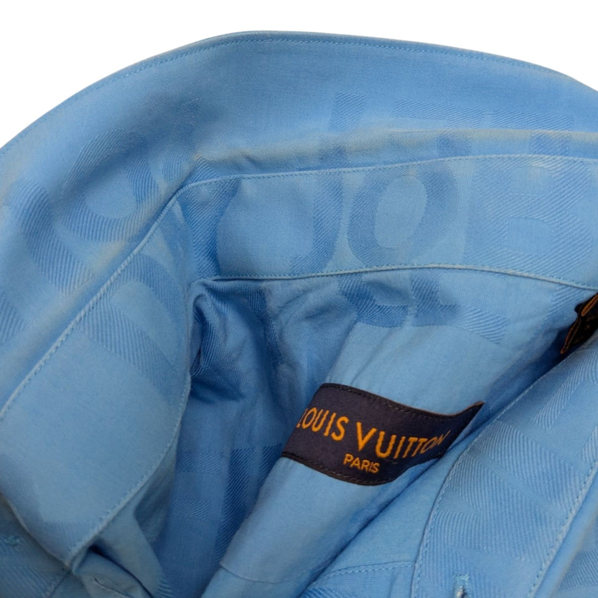 LOUIS VUITTON 21SS Short-Sleeved Tonal Letters Shirtショートスリーブ トーナルレターシャツ1A8XBN 古着・中古-6枚目のアイテム画像