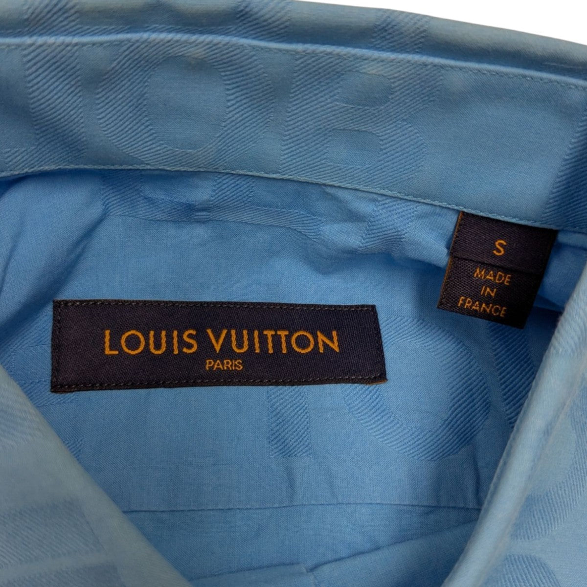 LOUIS VUITTON 21SS Short-Sleeved Tonal Letters Shirtショートスリーブ トーナルレターシャツ1A8XBN 古着・中古-7枚目のアイテム画像