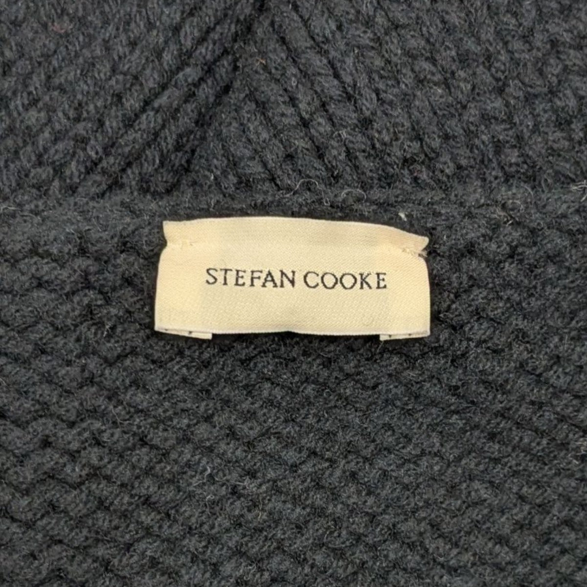 STEFAN COOKEニット Stefan Cooke Slashed Knit Sweater - AW22 – Vertical Rags