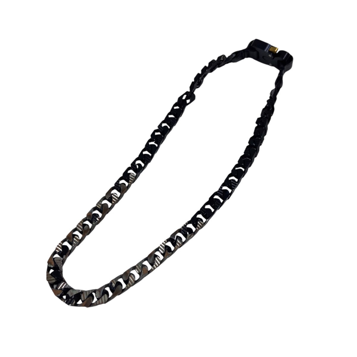 1017 ALYX 9SM×MONCLER コースターバックルネックレス ブラック  