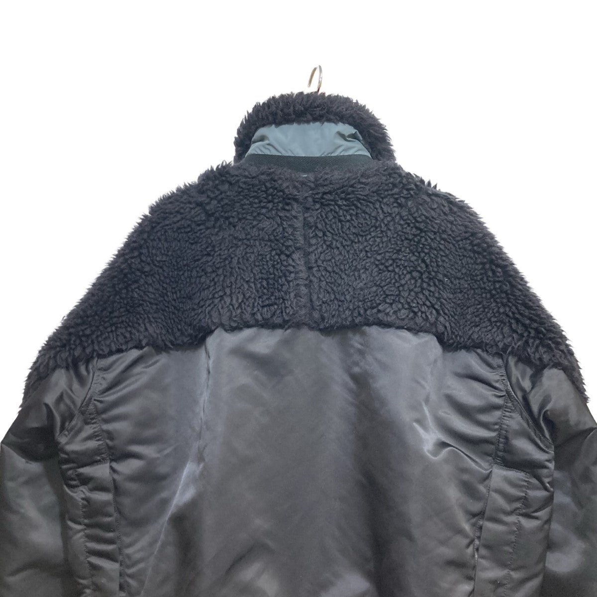 22AWFaux Shearling Nylon Twill Blousonボアジャケット22-02903M