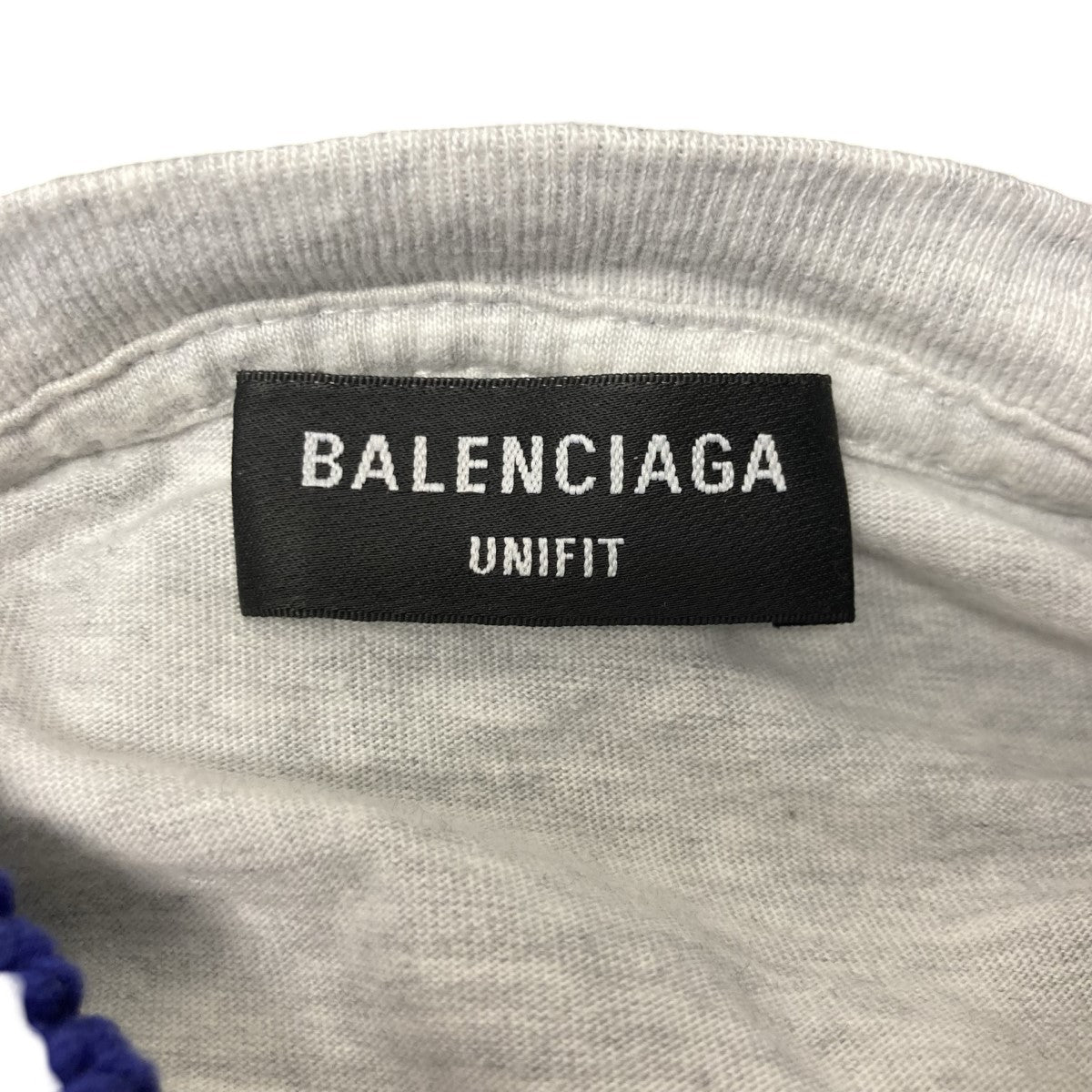 BALENCIAGA(バレンシアガ) 21AWレイヤードニットデストロイド フーディ ブルー サイズ XS｜【公式】カインドオルオンライン  ブランド古着・中古通販【kindal】