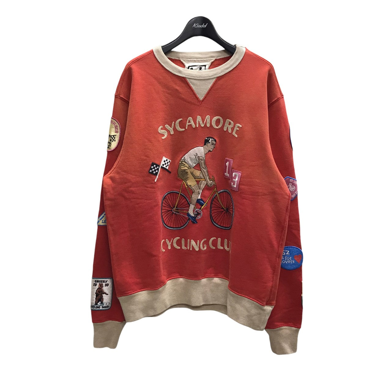 sycamore cycling crewneckスウェット