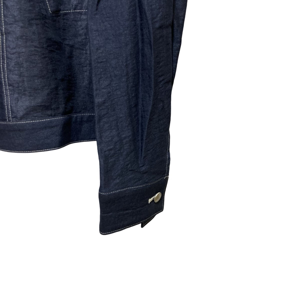 sulvam(サルバム) 23SSSLIM SHORT BLOUSONステッチジャケットSR-J09-400 SR-J09-400 ネイビー サイズ  L｜【公式】カインドオルオンライン ブランド古着・中古通販【kindal】