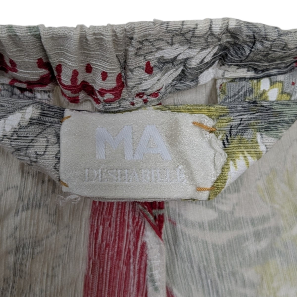 MA deshabille エムエーデザビエ　竹布パンツ MA deshabille エムエーデザビエ 竹布パンツ MA deshabille