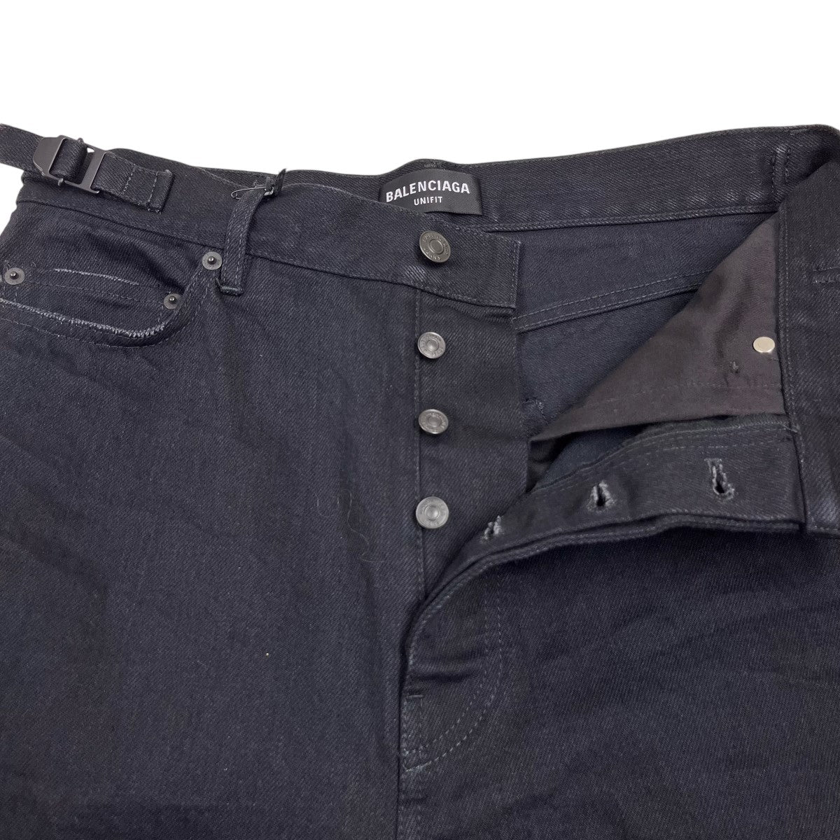 BALENCIAGA(バレンシアガ) デニムパンツ 697825 ブラック サイズ XS