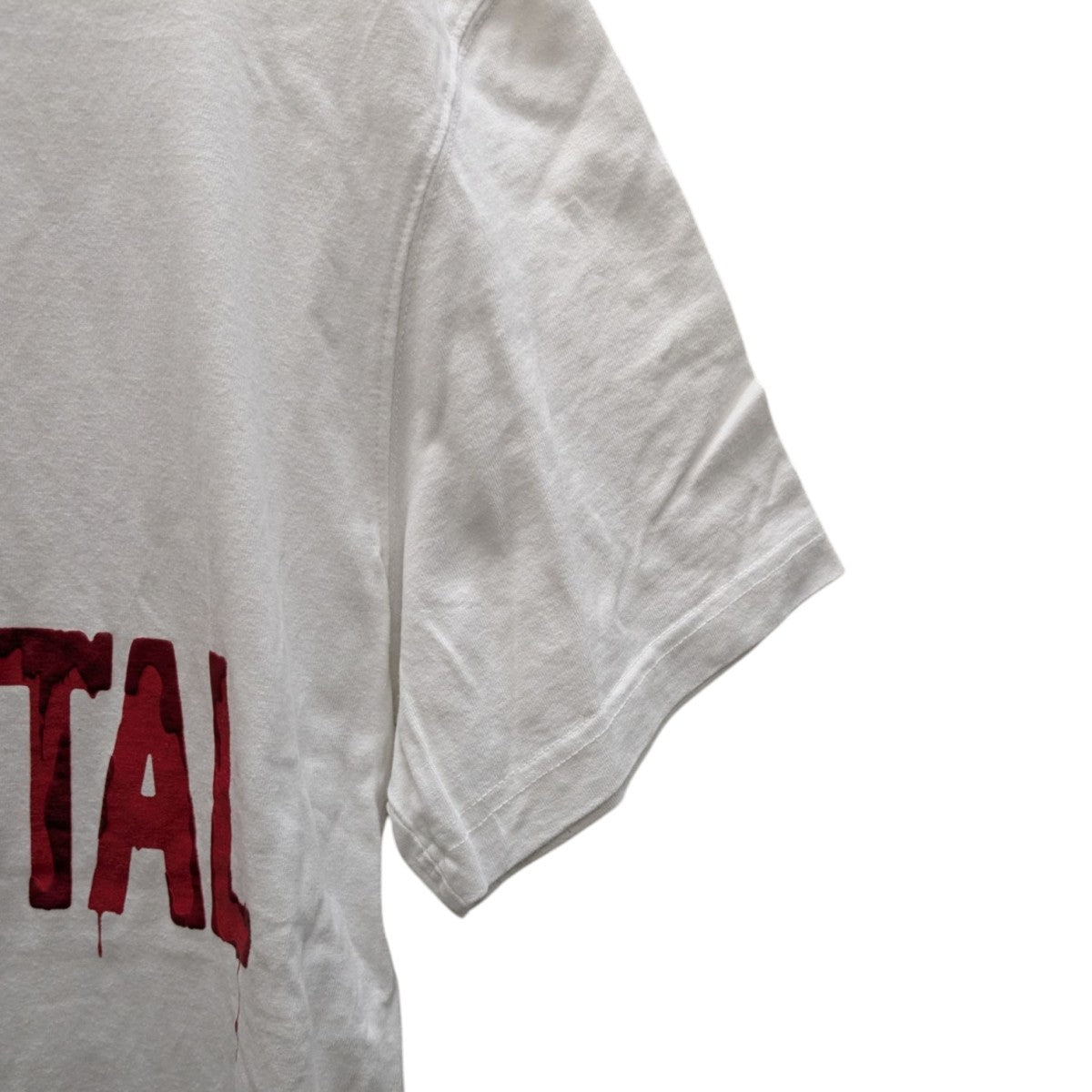 THUG CLUB(サグクラブ) 胸プリントTシャツ TC24MPTS002 ホワイト