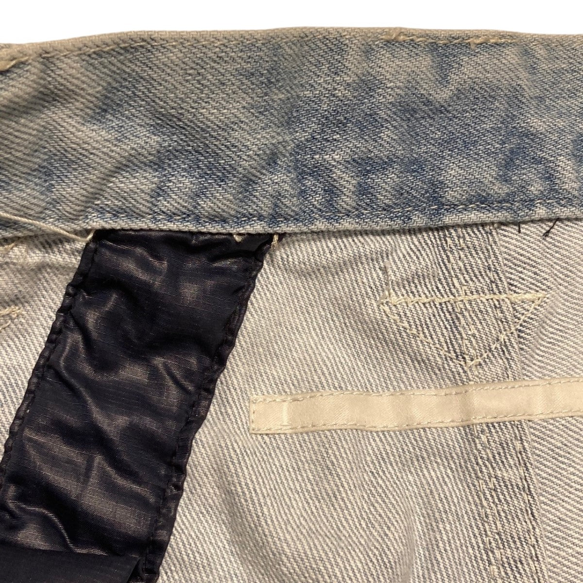 23AWCRACKS BLEACH FLARED DENIM PANTSデニムパンツ23A0108