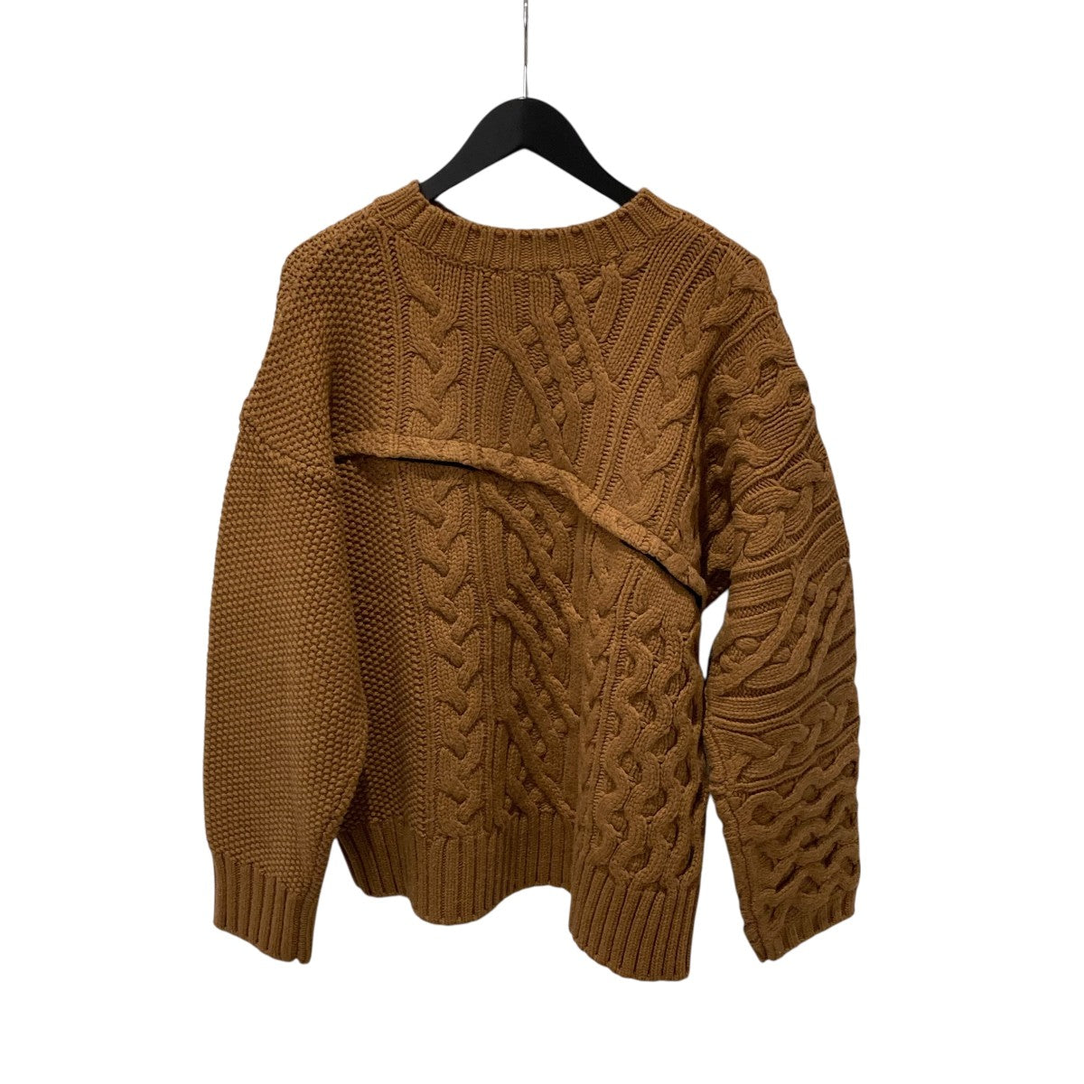 22AW13° CARBLE KNIT POケーブルニット22A0062