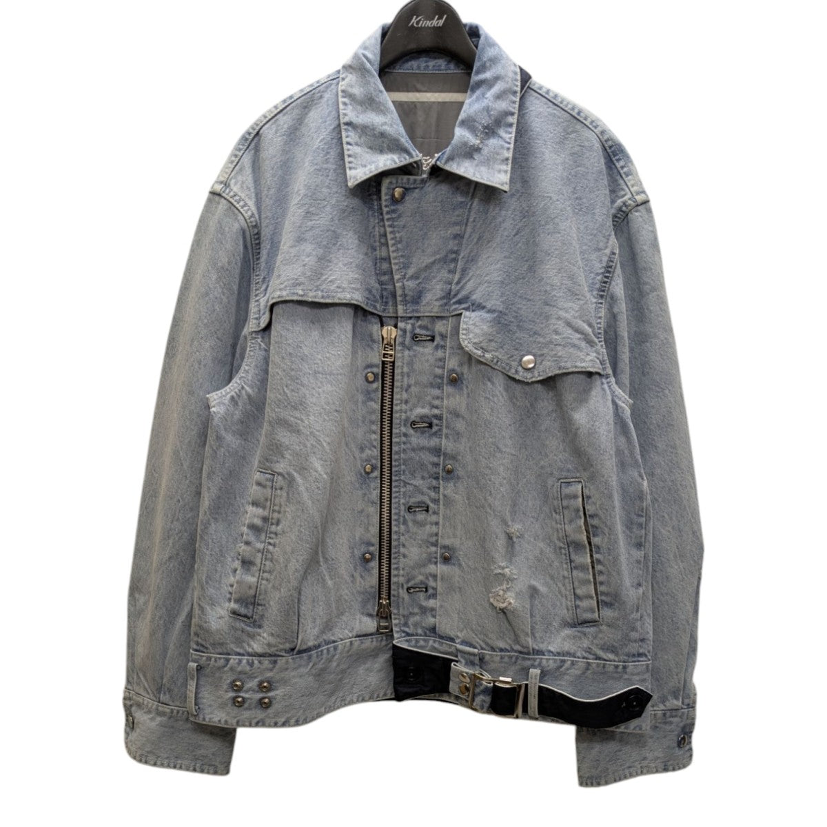 定価11万 20AW新品・タグ付 ブリーチ DENIM JACKETサイズ46 37918715-2_5.jpg
