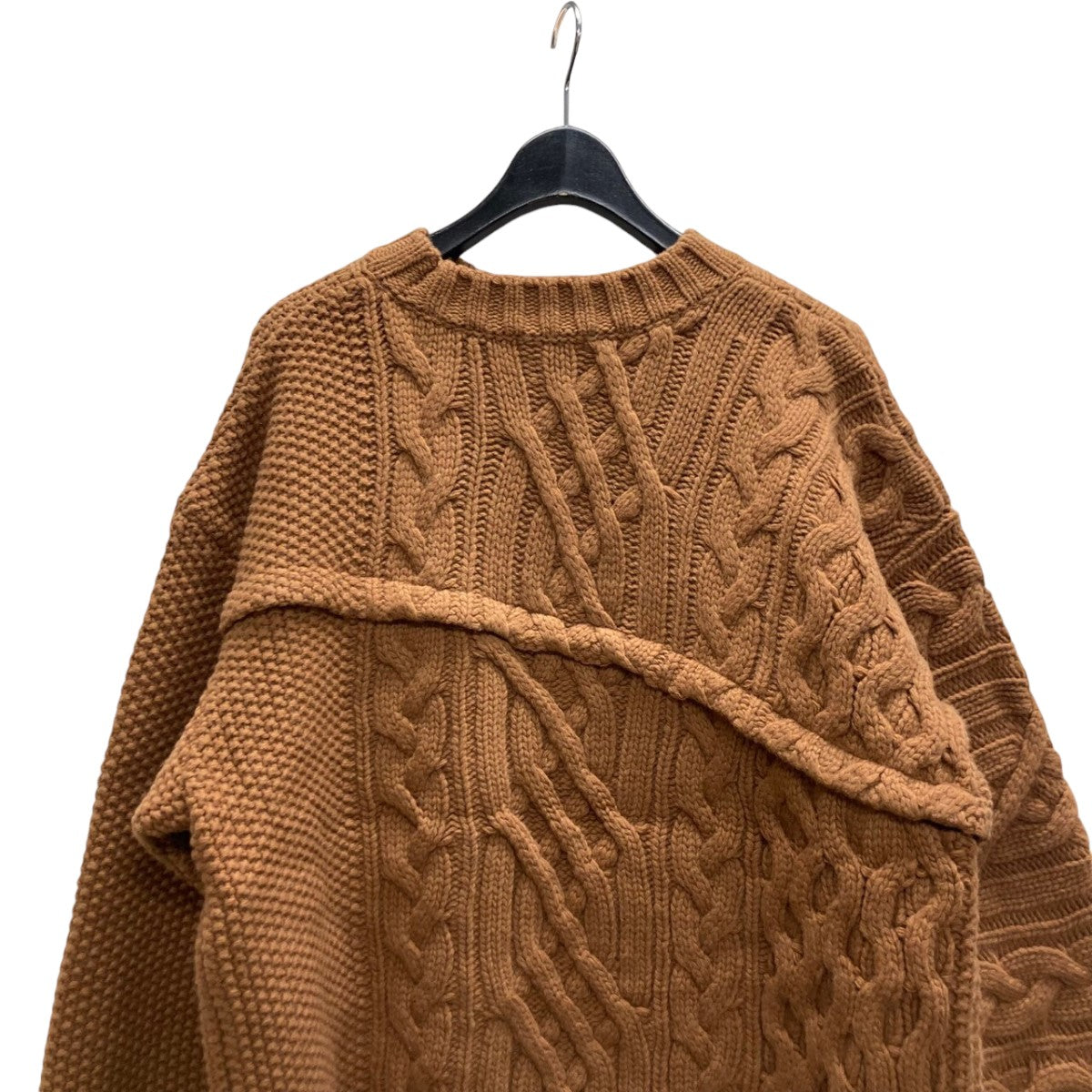 22AW13° CARBLE KNIT POケーブルニット22A0062