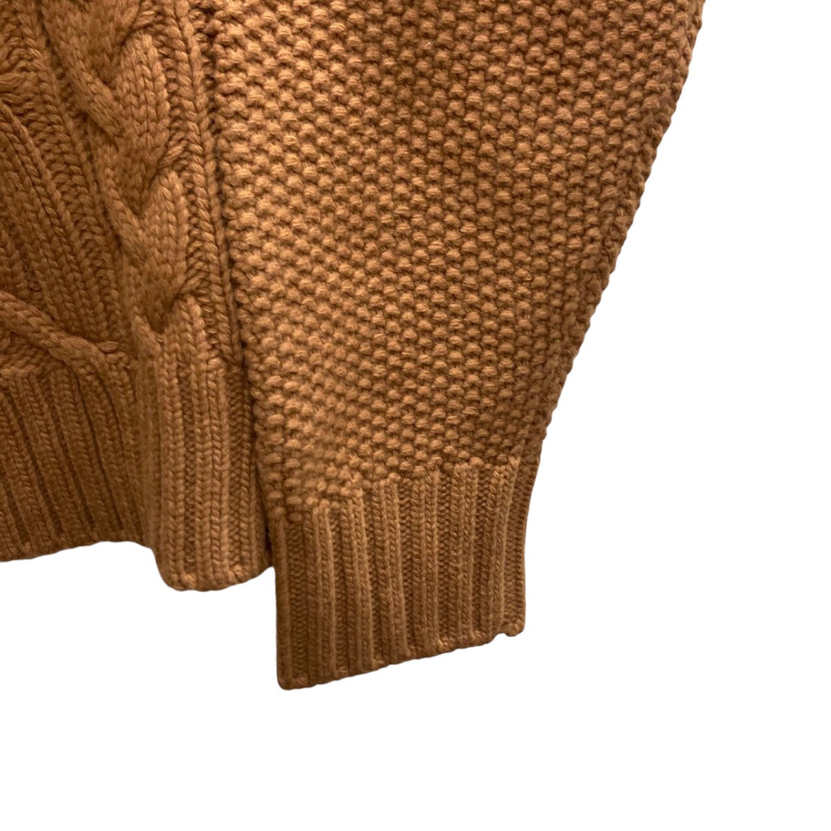 Tamme(タム) 22AW13° CARBLE KNIT POケーブルニット22A0062 22A0062