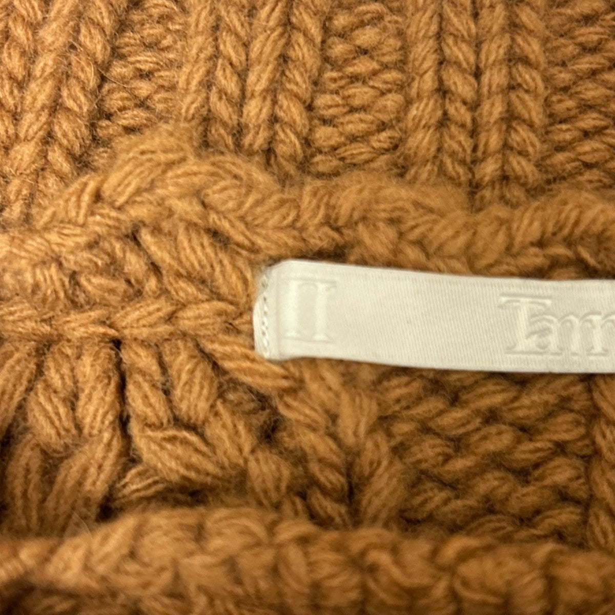 Tamme(タム) 22AW CARBLE KNIT PO ケーブルニット 22A0062 ブラウン サイズ 2｜【公式】カインドオルオンライン  ブランド古着・中古通販【kindal】