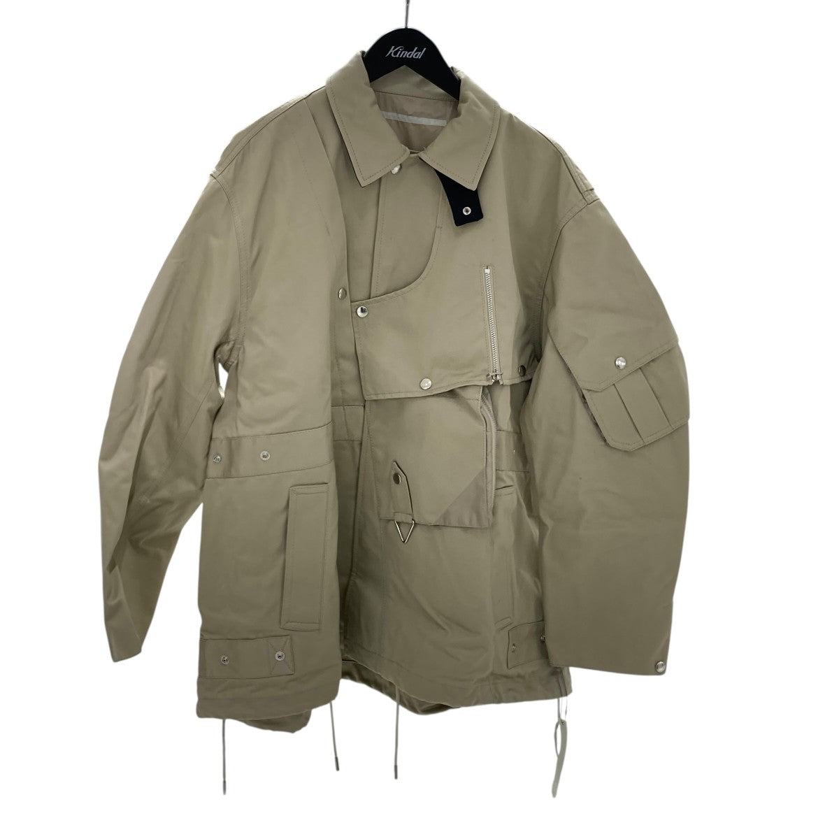 Tamme(タム) 22AWタクティカルジャケット22A0036 22A0036 ベージュ