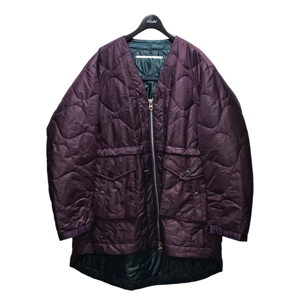 23AW QUILTING LONG BLOUSON リバーシブルキルティングジャケット