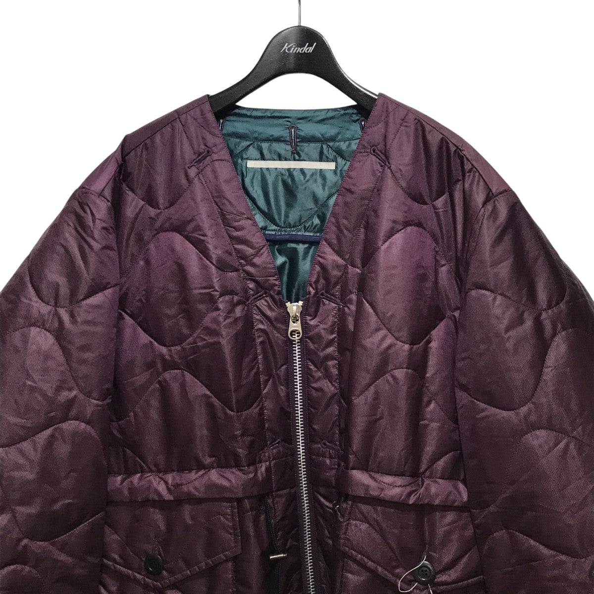 23AW QUILTING LONG BLOUSON リバーシブルキルティングジャケット