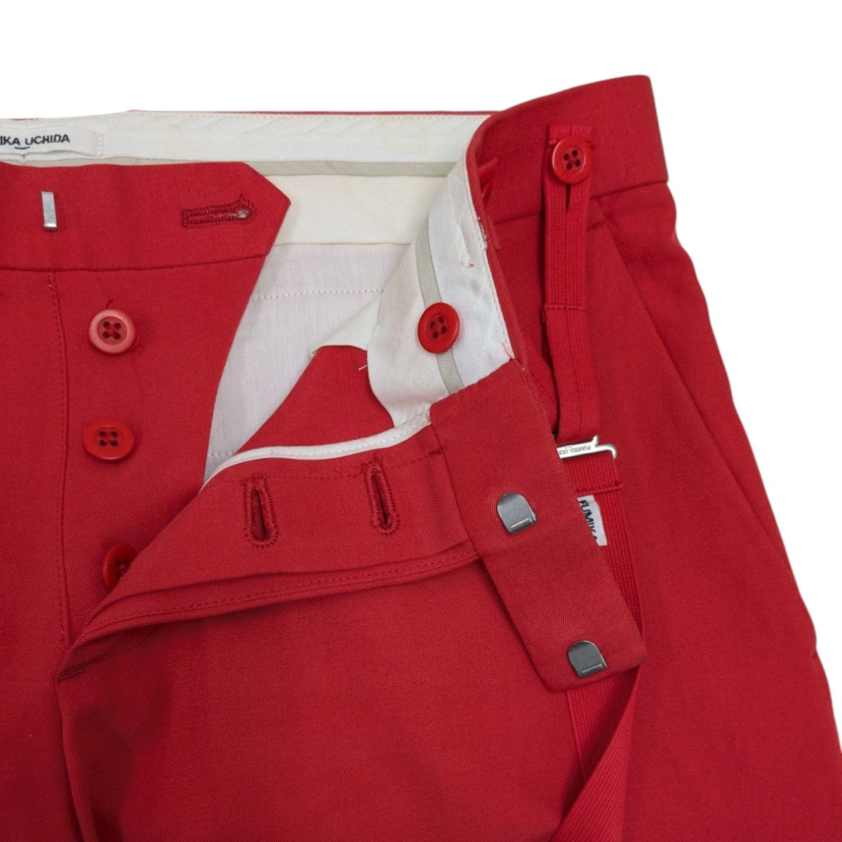 FUMIKA UCHIDA(フミカウチダ) GABARDINE HARNESS SLACK ハーネス  
