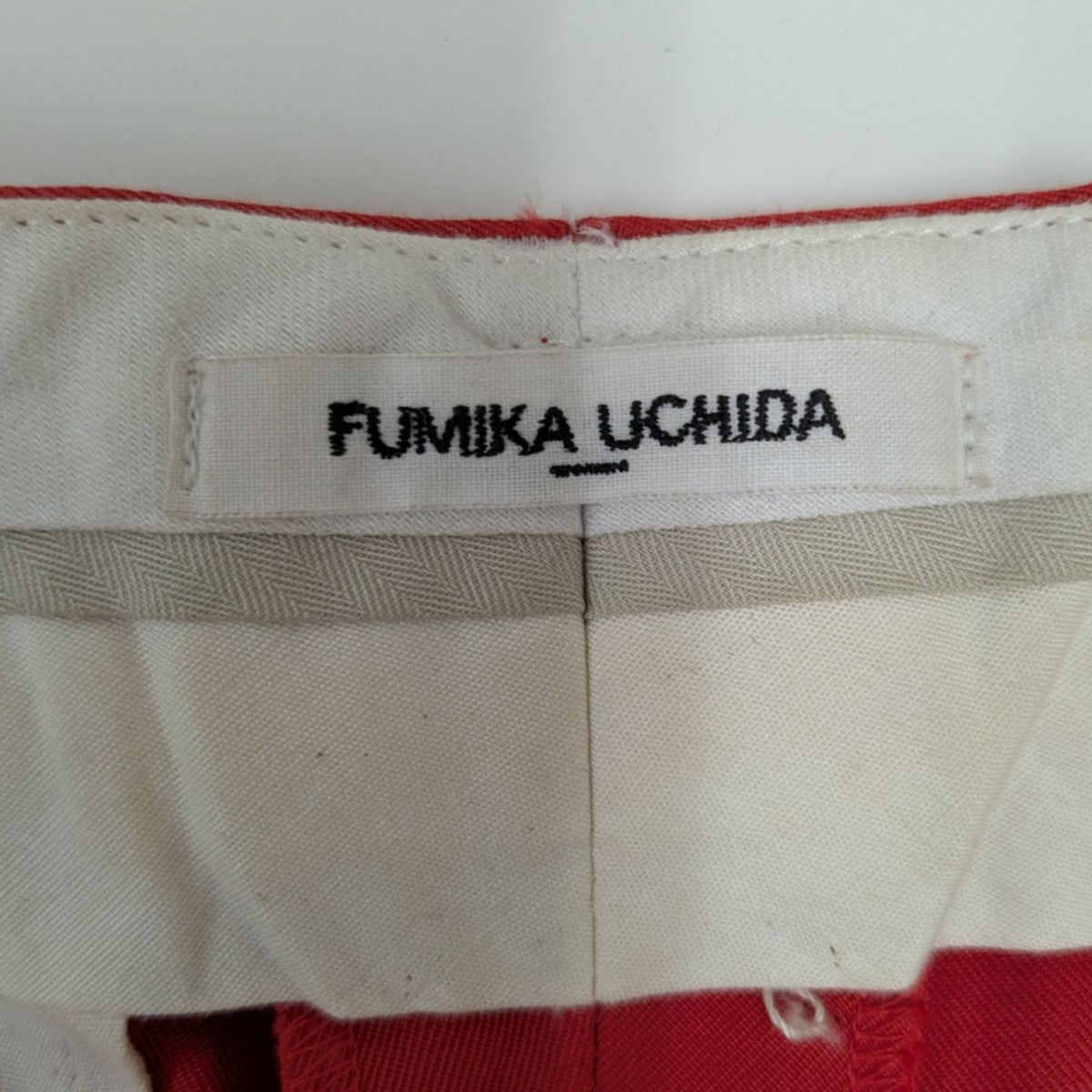 FUMIKA UCHIDA(フミカウチダ) GABARDINE HARNESS SLACK ハーネス