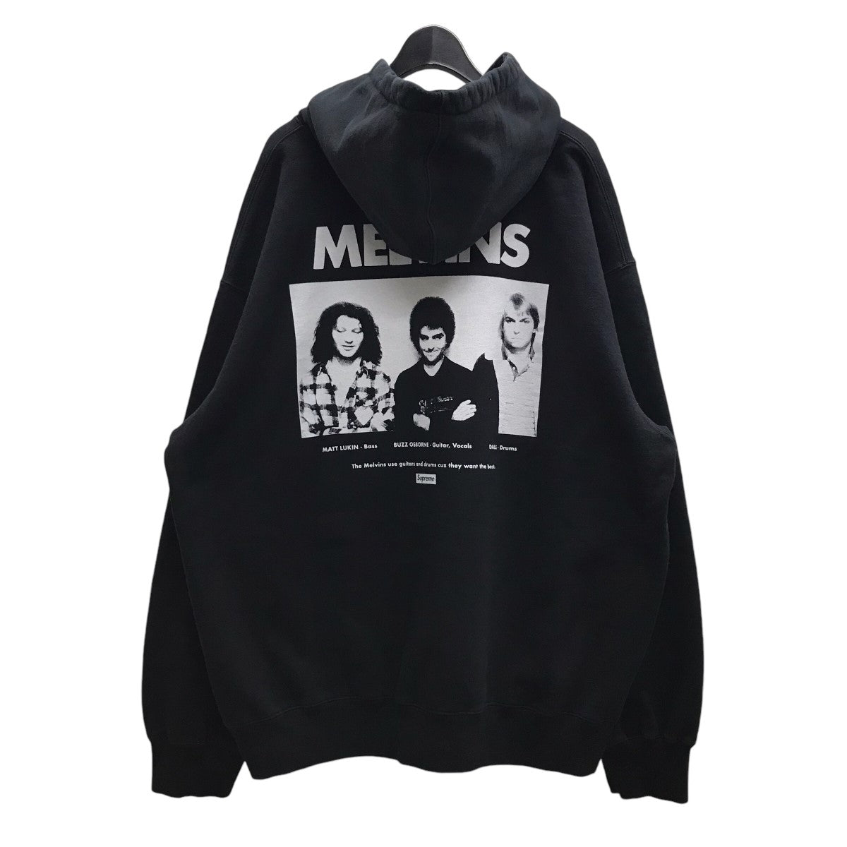 Melvins Hooded Sweatshirtプリントパーカー