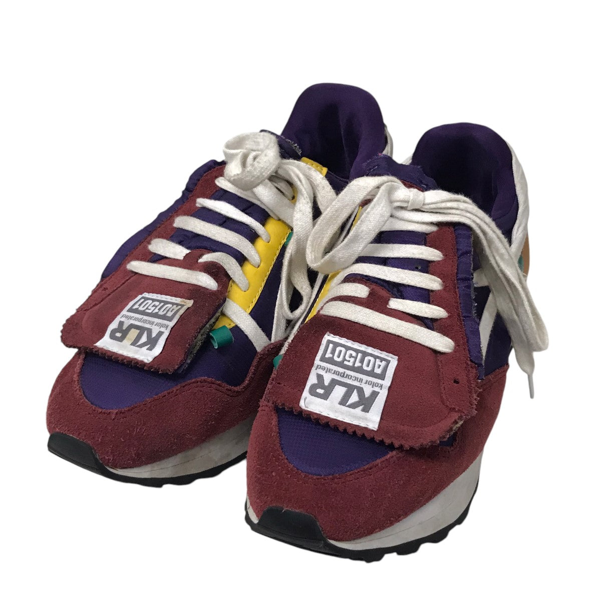 カラーのローカットスニーカーです。 KOLOR シューズ 古着・中古アイテム