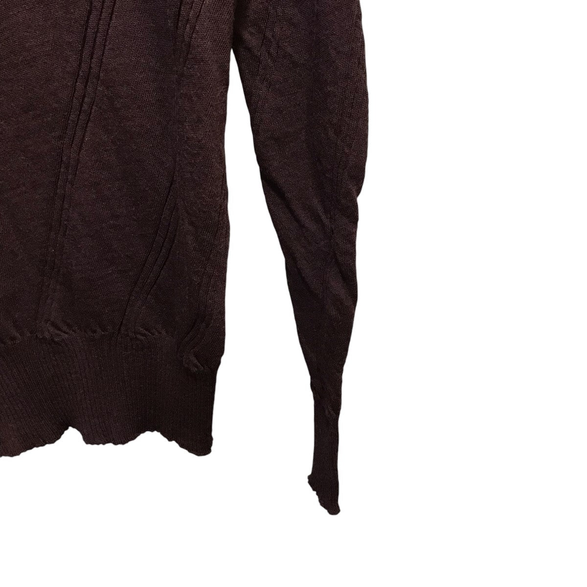 24AWTWIST TURTLE NECK TOPタートルネックニット0052024AW