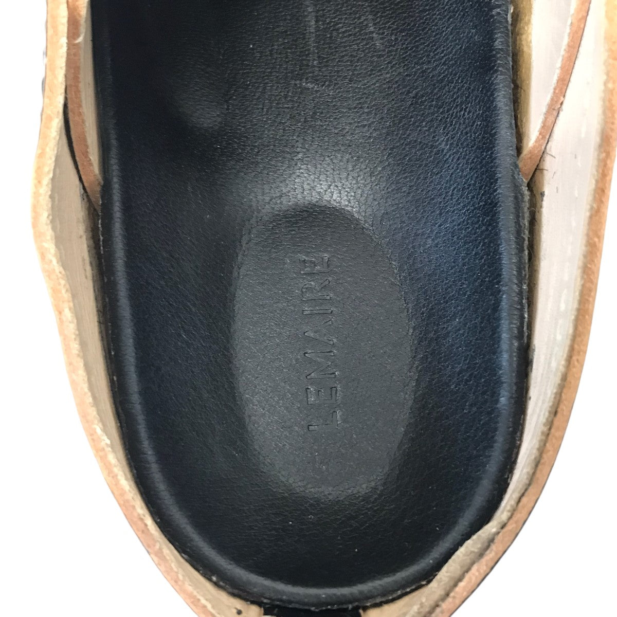 LEMAIRE(ルメール) FUSSBETT SANDALSレザーサンダル ブラック