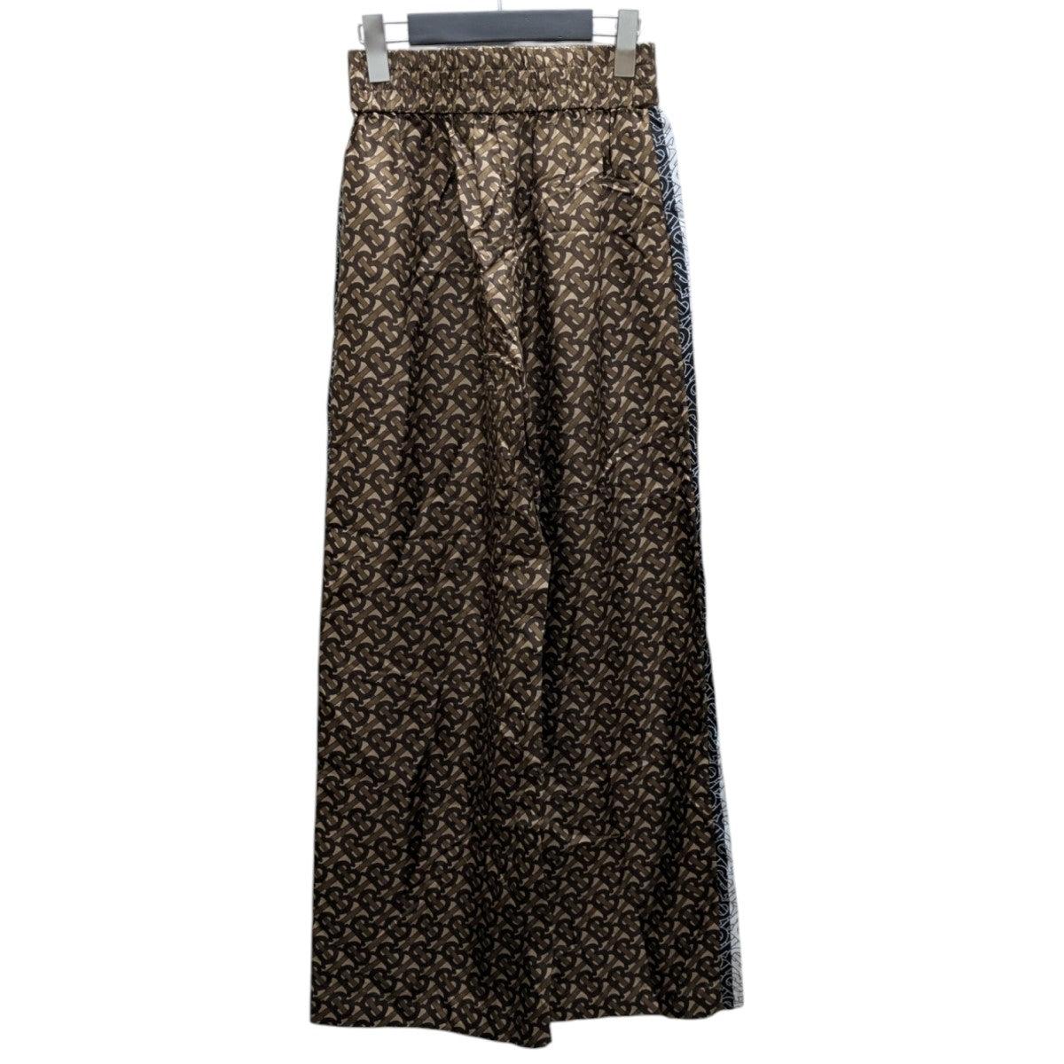 BURBERRY(バーバリー) TBロゴ シルクパンツ 8018146 ブラウン
