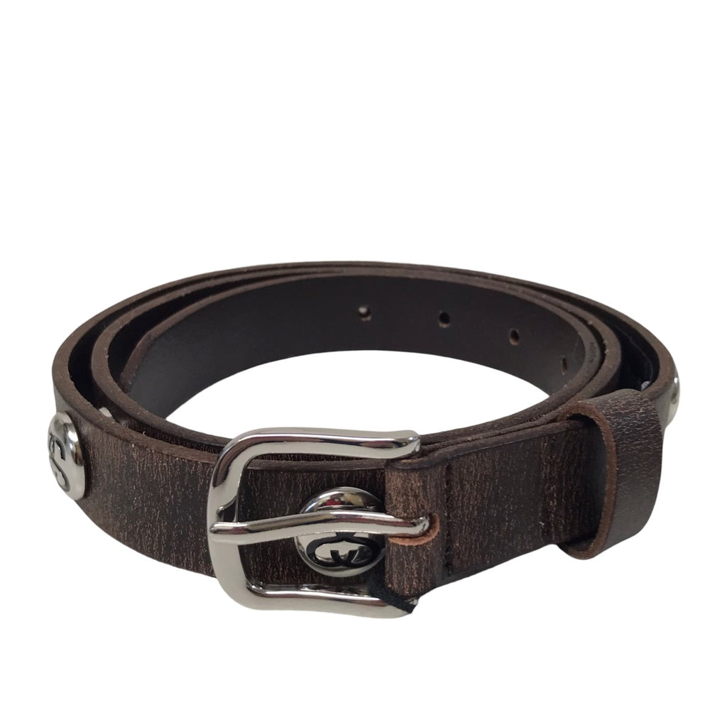 stussy(ステューシー) SS LINK STUDDED BELT スタッズレザーベルト 