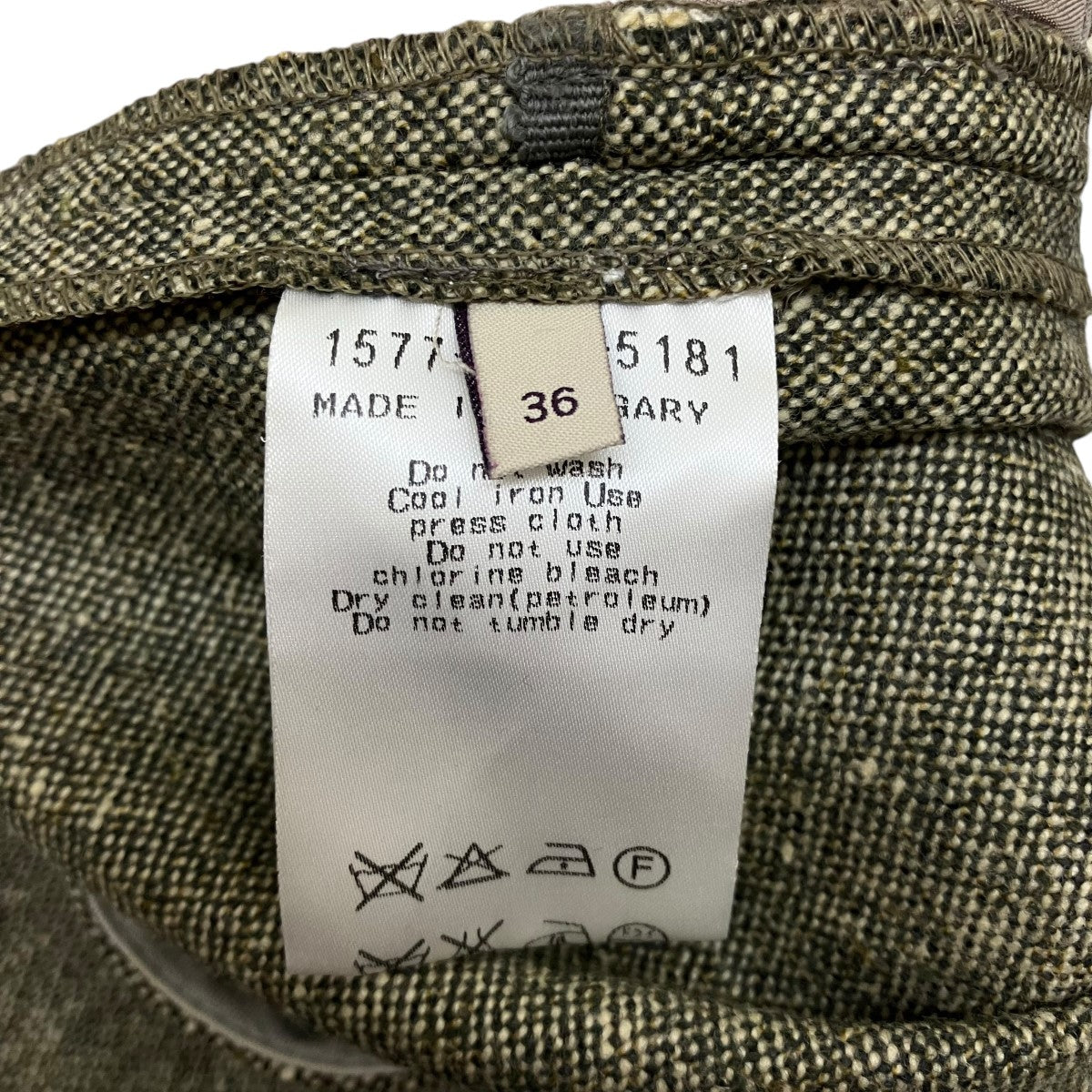 ステラマッカートニーのウールスラックス 1577-343-5181です。 STELLA McCARTNEY 古着・中古 ボトムス アイテム