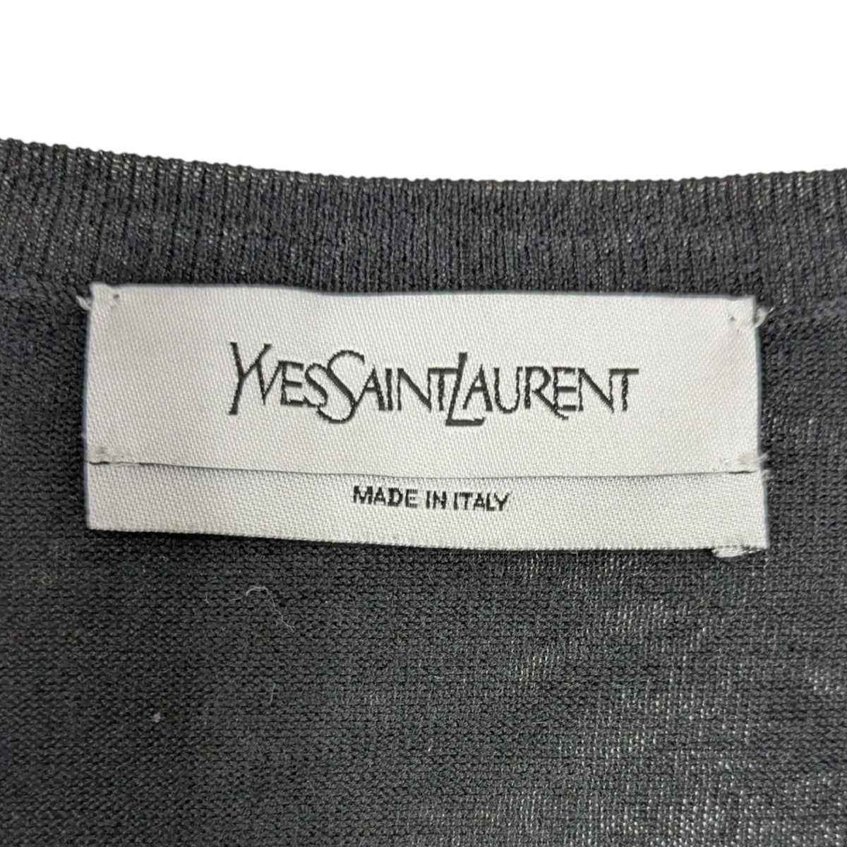 Yves Saint Laurent vintage YSLロゴ ニットベスト 2025年最新】Yves Saint Laurent メンズ ベストの人気アイテム